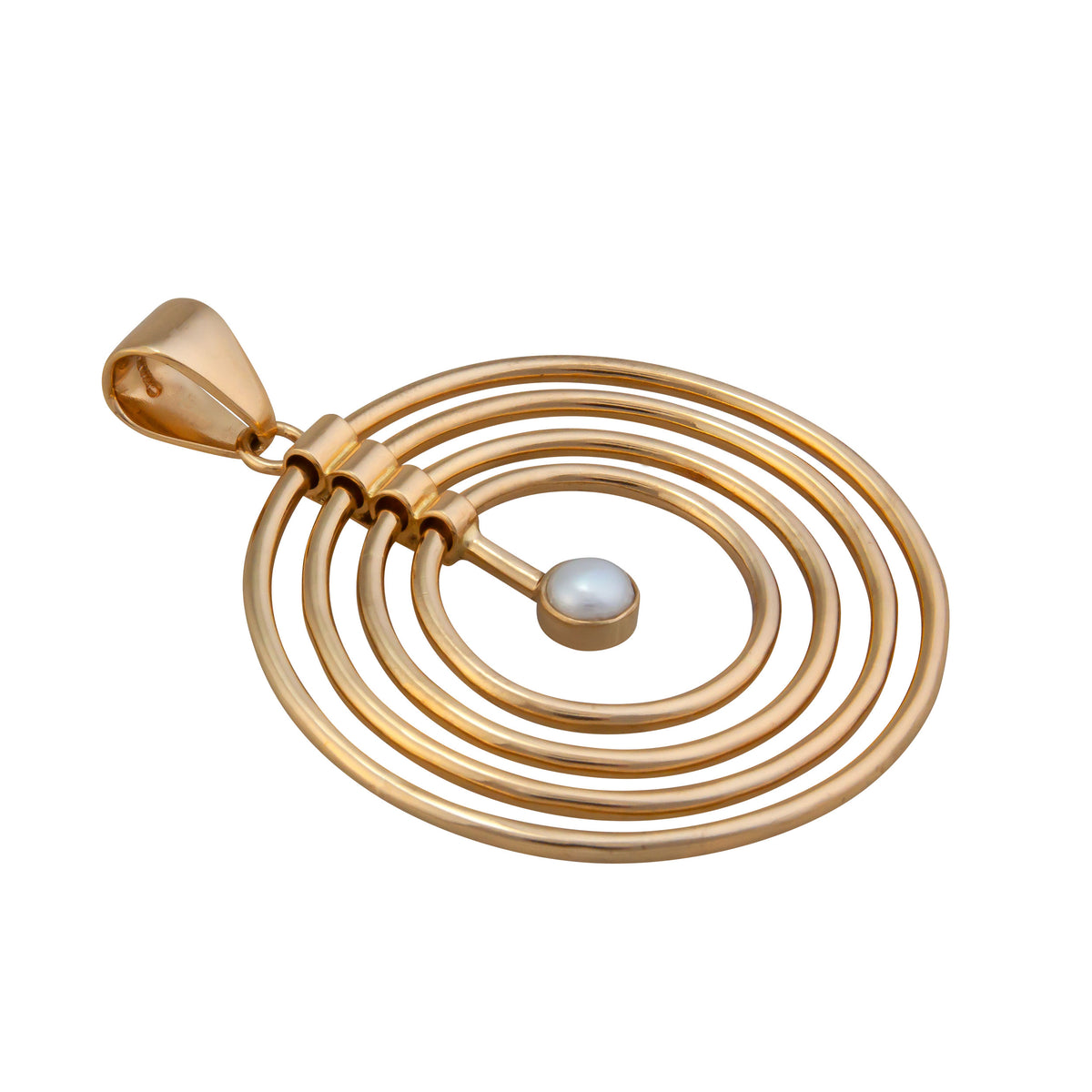 Alchemia Pearl Infinity Pendant | Charles Albert Jewelry