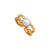 Alchemia Pearl Twisted Cuff Adjustable Ring | Charles Albert Jewelry