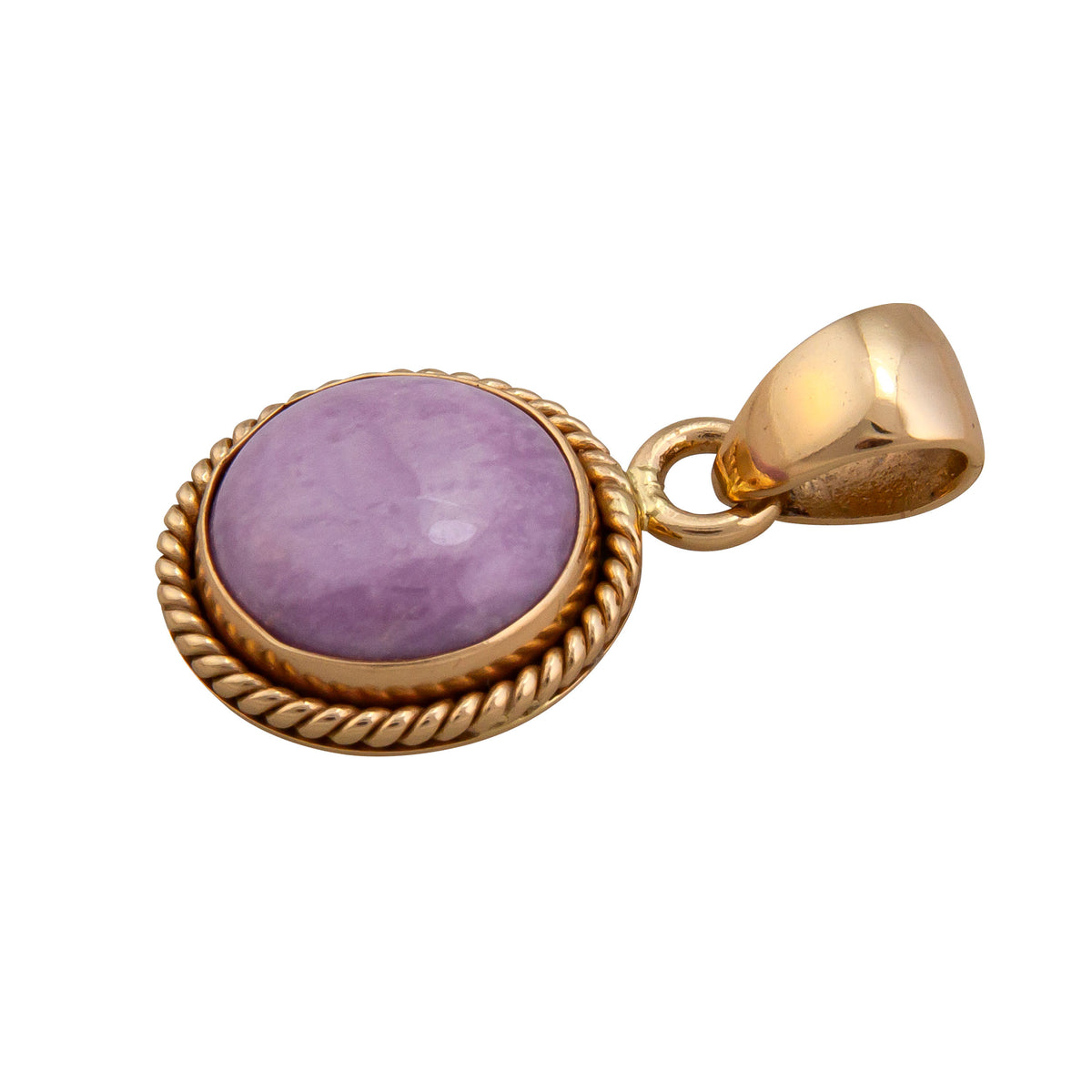 Alchemia Phosphosiderite Round Rope Pendant | Charles Albert Jewelry