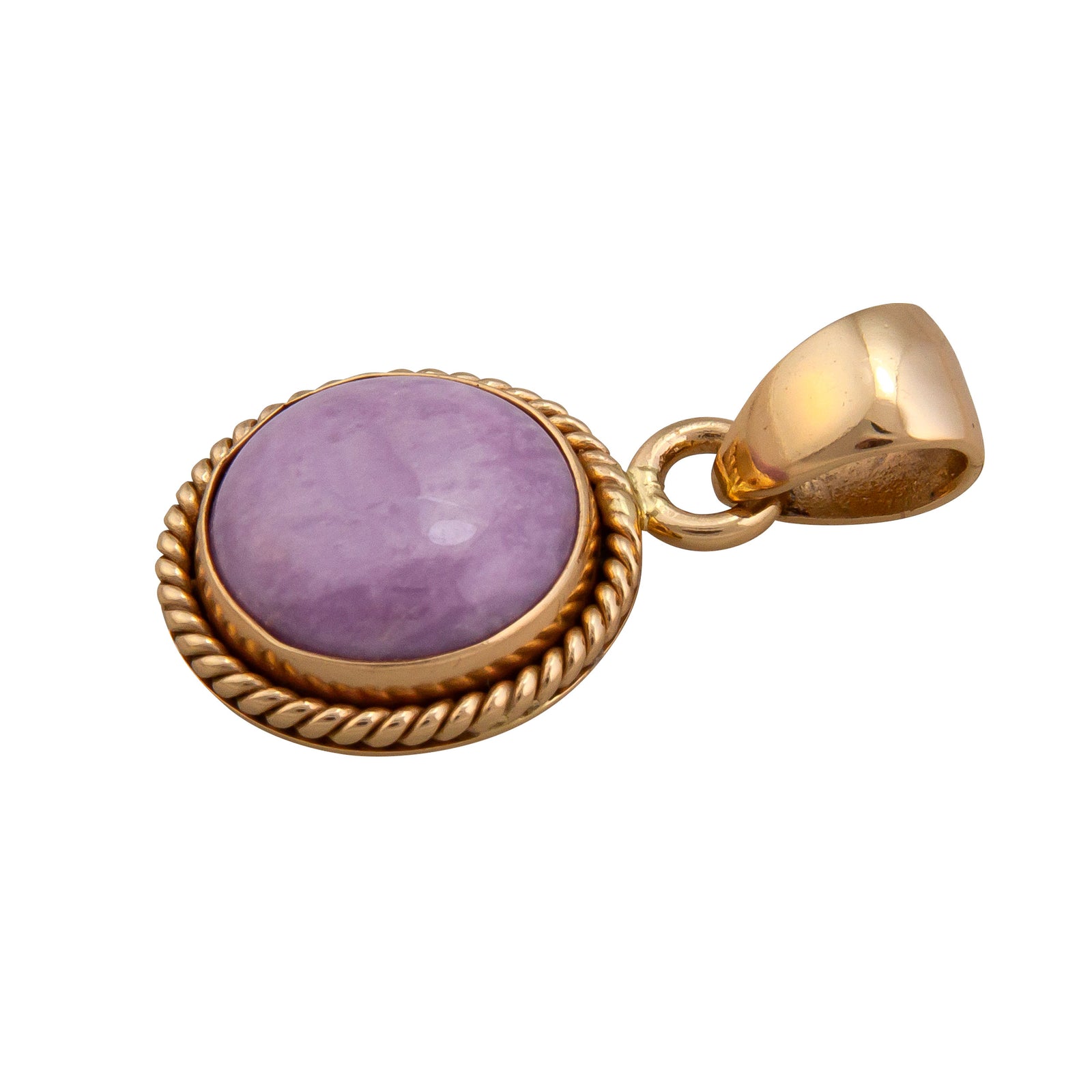 Alchemia Phosphosiderite Round Rope Pendant | Charles Albert Jewelry
