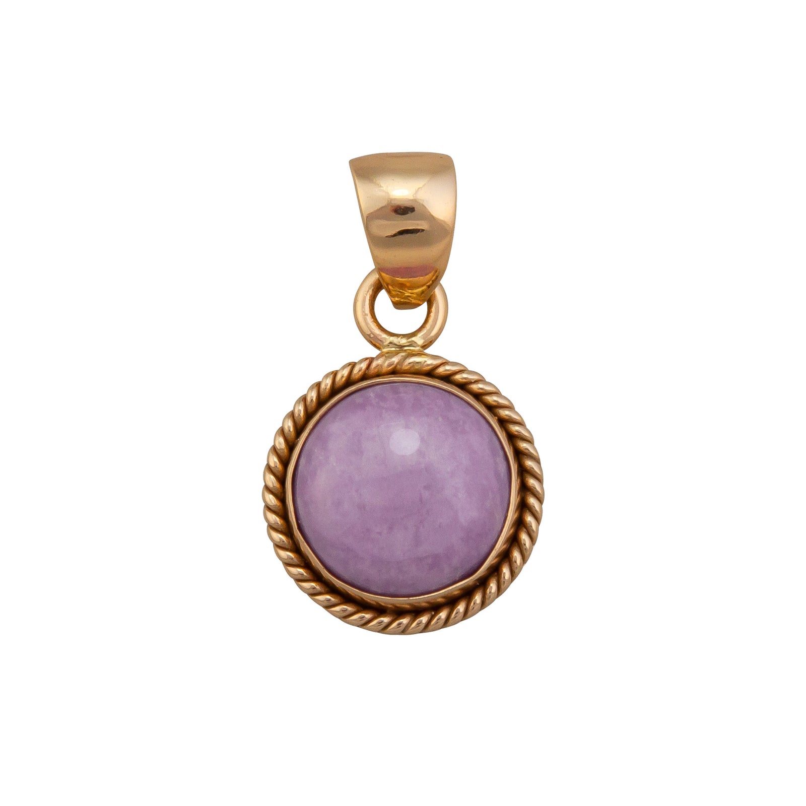 Alchemia Phosphosiderite Round Rope Pendant | Charles Albert Jewelry