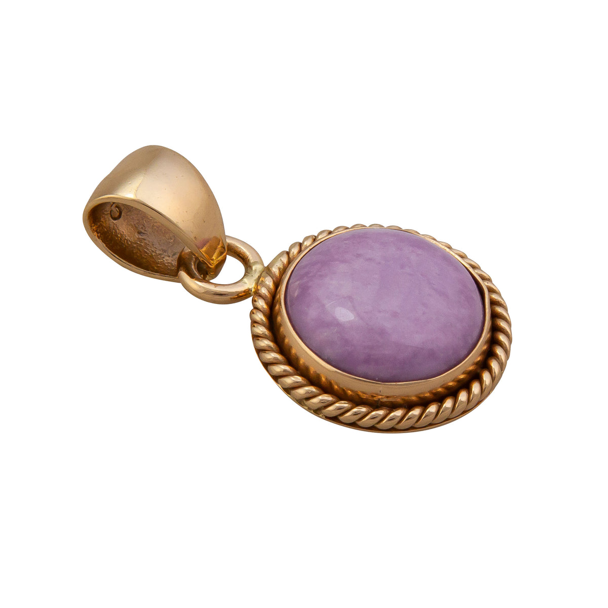 Alchemia Phosphosiderite Round Rope Pendant | Charles Albert Jewelry