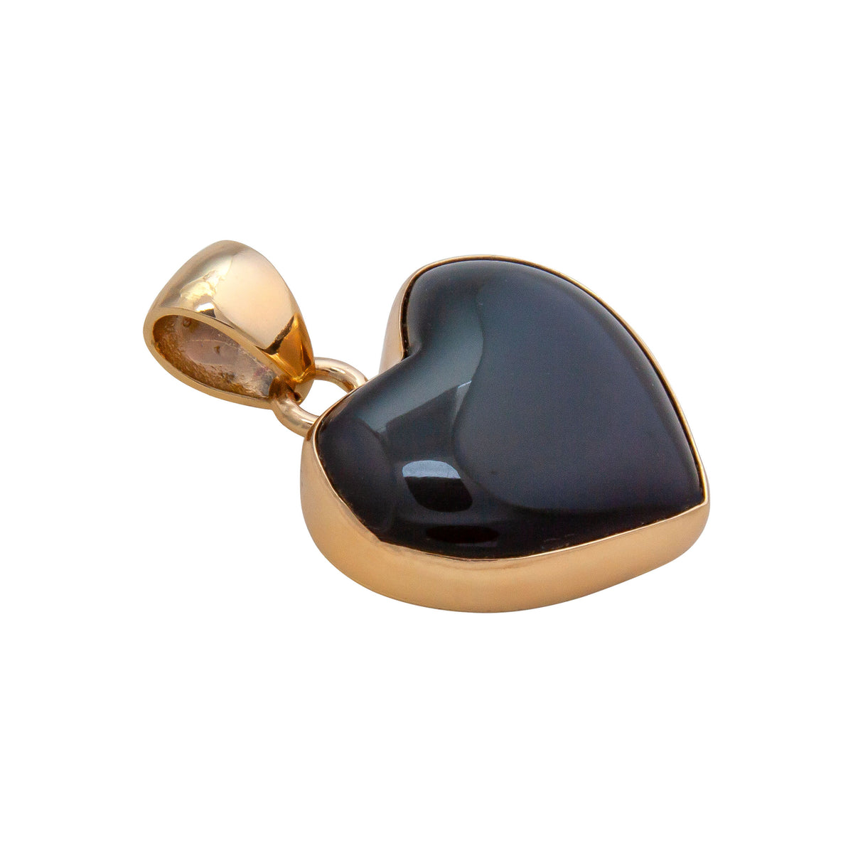 Alchemia Rainbow Obsidian Heart Pendant | Charles Albert Jewelry