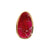 Alchemia Raspberry Pink Jasper Adjustable Ring with Detailed Edge - Style #1 | Charles Albert Jewelry