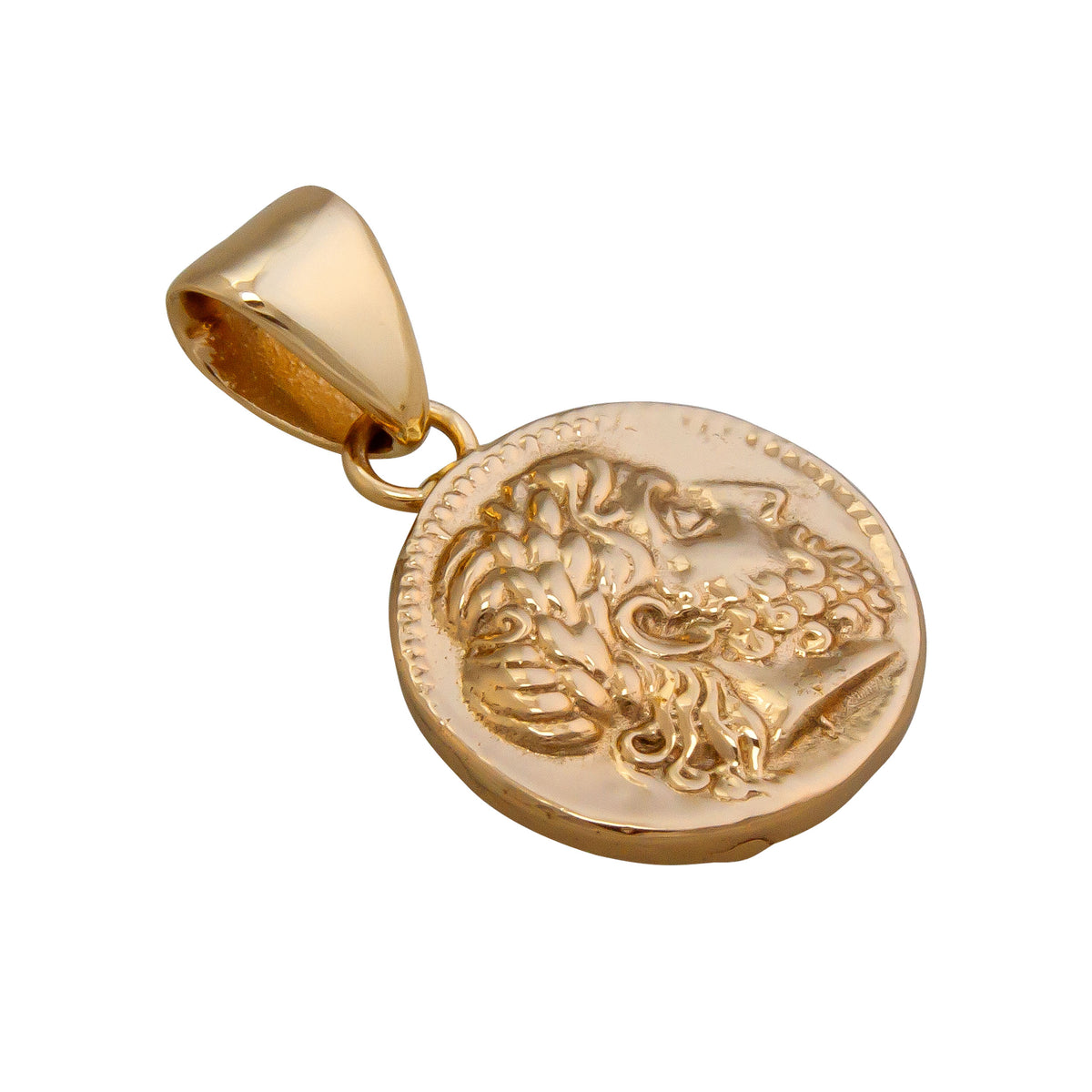 Alchemia Replica Greek Coin Reversible Pendant | Charles Albert Jewelry