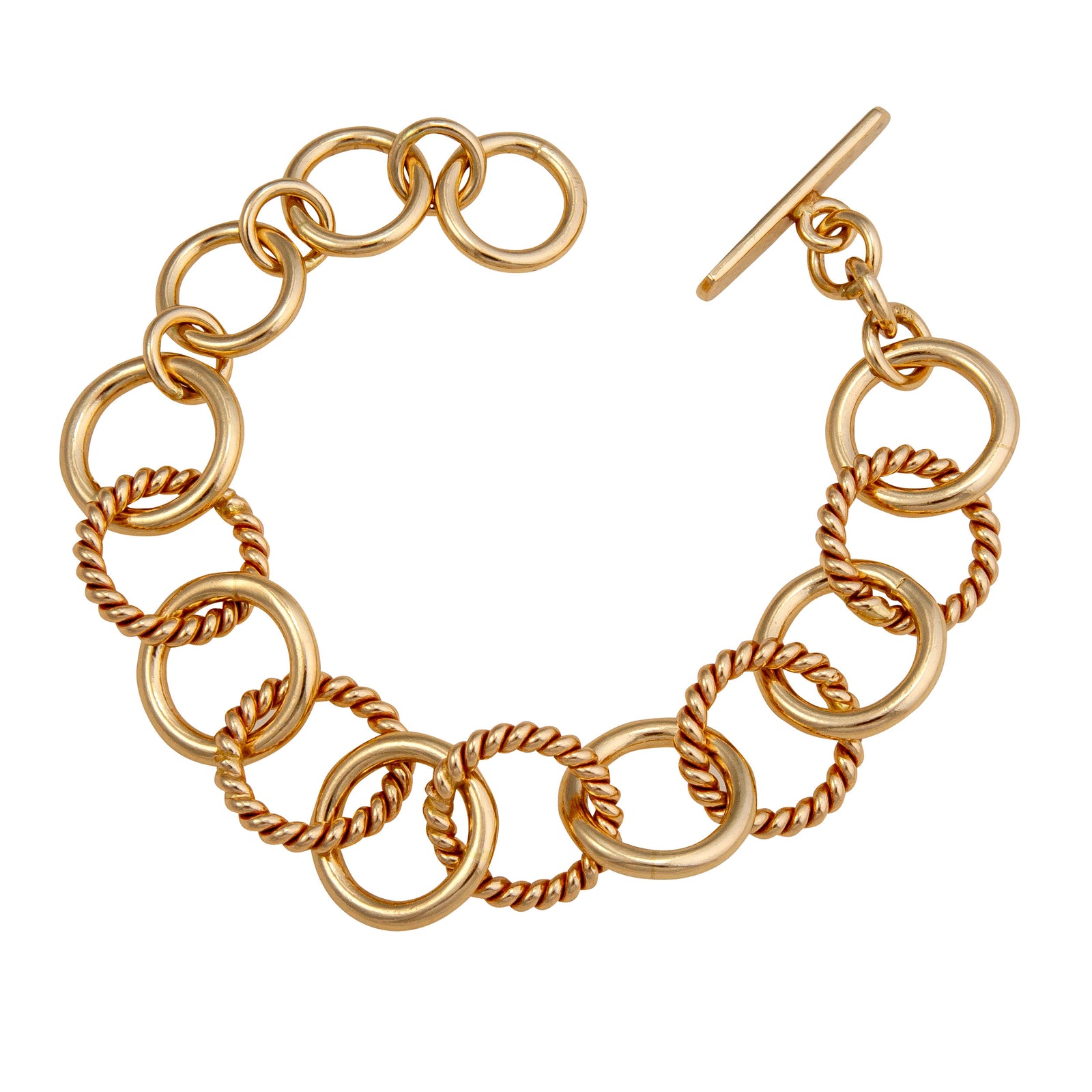 Alchemia Round Link Bracelet | Charles Albert Jewelry