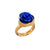 Alchemia Royal Blue Resin Rose Adjustable Ring | Charles Albert Jewelry