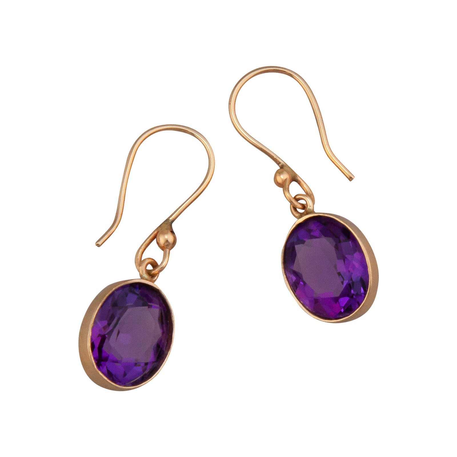 Alchemia Small Amethyst Drop Earrings | Charles Albert Jewelry