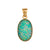 Alchemia Synthetic Emerald Opal Pendant | Charles Albert Jewelry