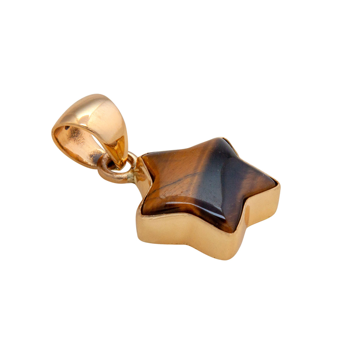 Alchemia Tiger Eye Star Pendant | Charles Albert Jewelry