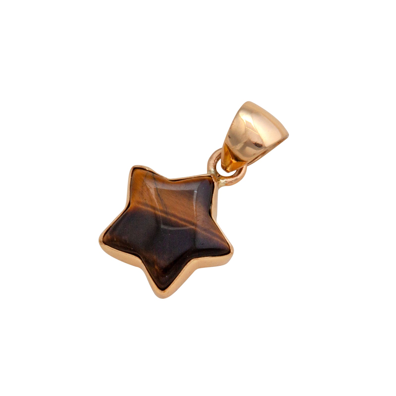 Alchemia Tiger Eye Star Pendant | Charles Albert Jewelry