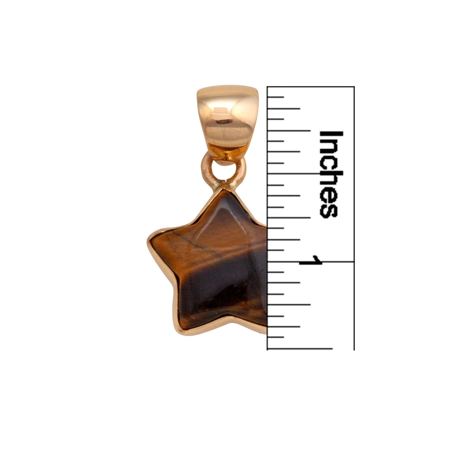 Alchemia Tiger Eye Star Pendant | Charles Albert Jewelry