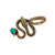 Alchemia Turquoise Snake Pendant | Charles Albert Jewelry