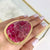 Alchemia XL Pink Jasper Adjustable Ring with Detailed Edge - Style #10 | Charles Albert Jewelry