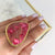 Alchemia XL Pink Jasper Adjustable Ring with Detailed Edge - Style #13 | Charles Albert Jewelry