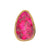 Alchemia XL Pink Jasper Adjustable Ring with Detailed Edge - Style #2 | Charles Albert Jewelry