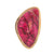 Alchemia XL Pink Jasper Adjustable Ring with Detailed Edge - Style #7 | Charles Albert Jewelry