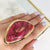 Alchemia XL Pink Jasper Adjustable Ring with Detailed Edge - Style #7 | Charles Albert Jewelry