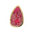 Alchemia XL Pink Jasper Adjustable Ring with Detailed Edge - Style #8 | Charles Albert Jewelry