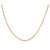 Gold Tone 3mm Base Metal Cross Chain | Charles Albert Jewelry