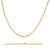 Gold Tone 3mm Base Metal Cross Chain | Charles Albert Jewelry