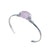 Pink Pompano Beach Glass Mini Cuff | Charles Albert Jewelry