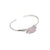 Pink Pompano Beach Glass Mini Cuff | Charles Albert Jewelry