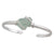 Seafoam Green Pompano Beach Glass Mini Cuff | Charles Albert Jewelry