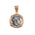 Sterling Silver and Alchemia Reversible Replica Greek Coin Prong Pendant | Charles Albert Jewelry