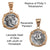 Sterling Silver and Alchemia Reversible Replica Greek Coin Prong Pendant | Charles Albert Jewelry