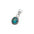 Sterling Silver Chrome Dioptase Rope Pendant | Charles Albert Jewelry