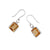 Sterling Silver Citrine Drop Earrings | Charles Albert Jewelry