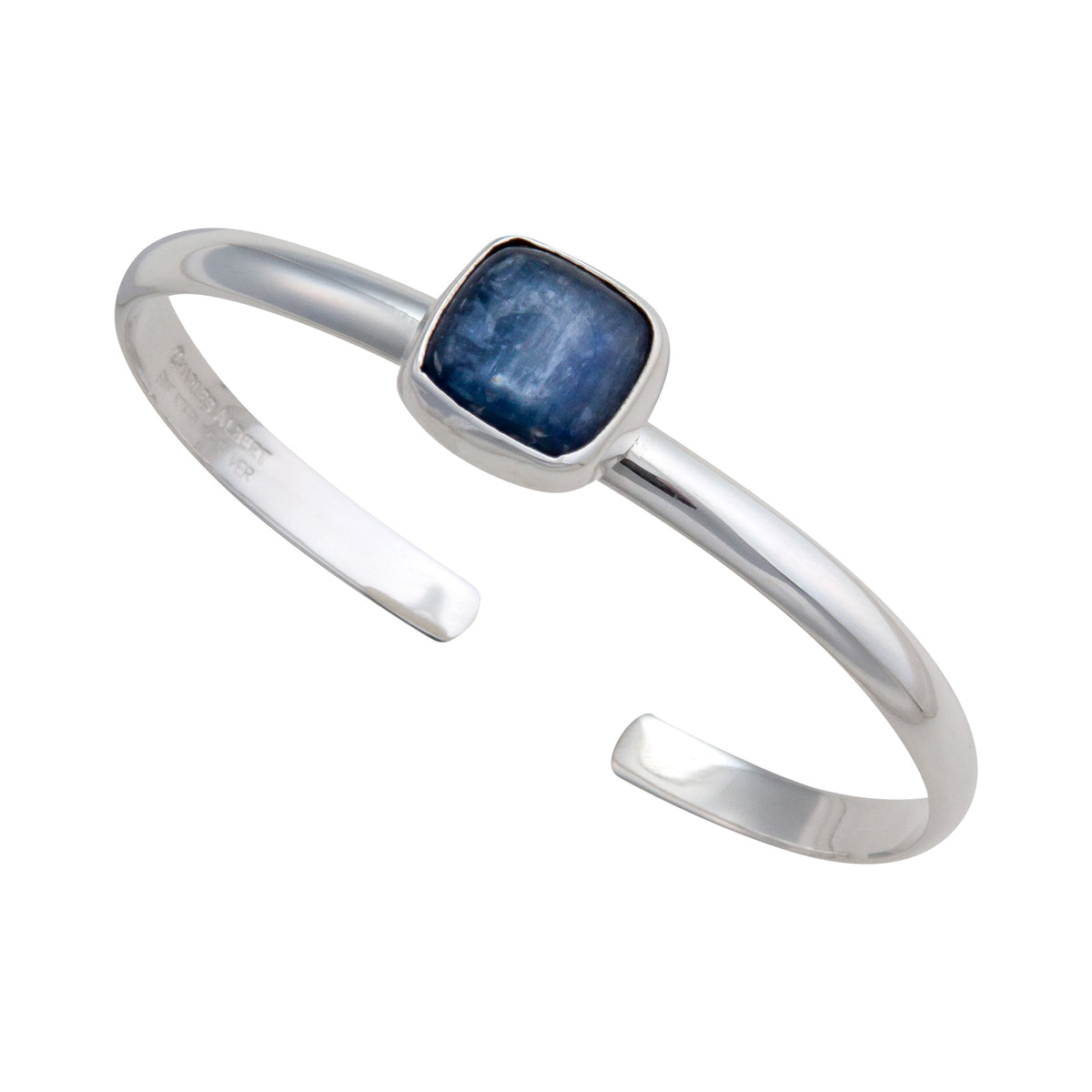 Sterling Silver Kyanite Mini Cuff | Charles Albert Jewelry