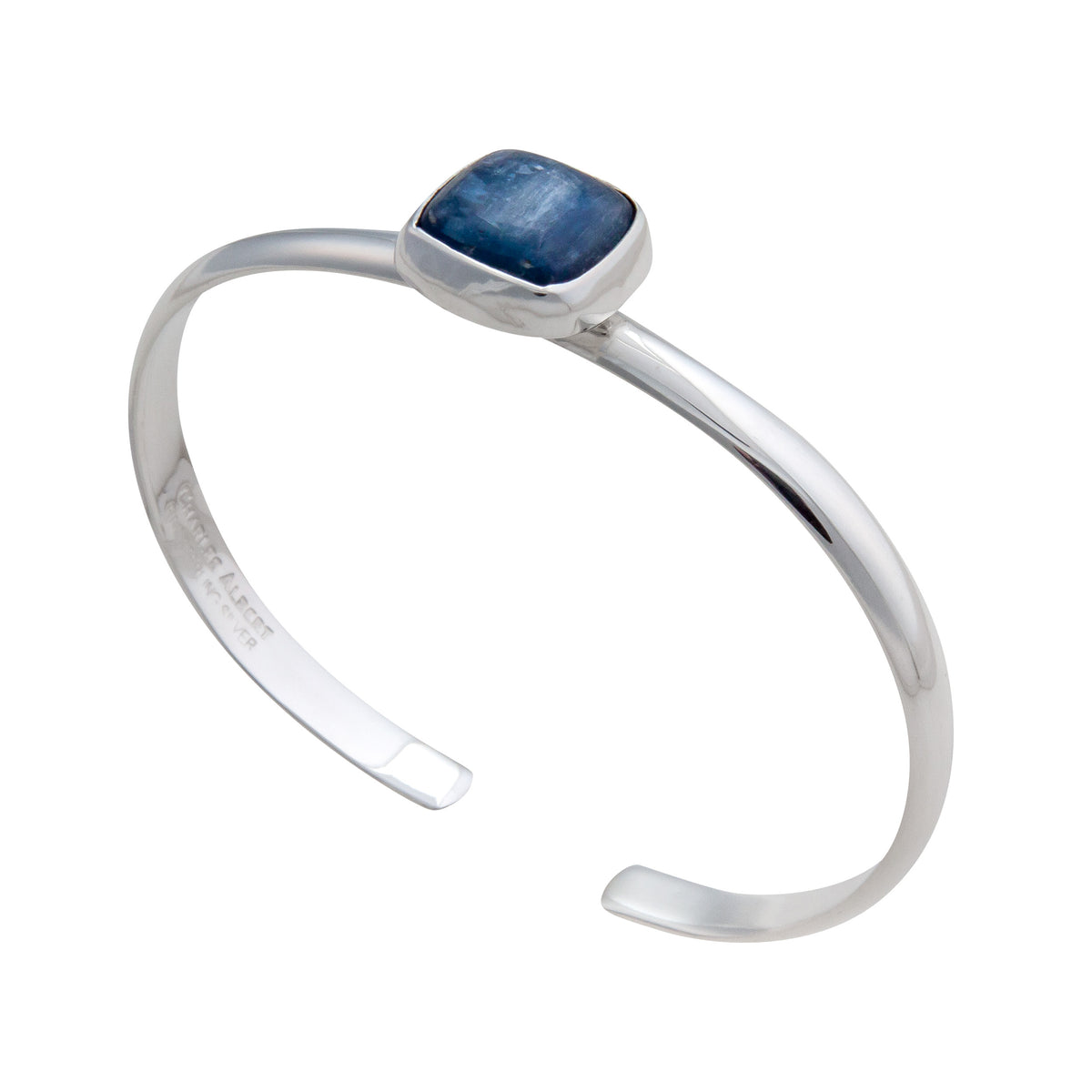 Sterling Silver Kyanite Mini Cuff | Charles Albert Jewelry
