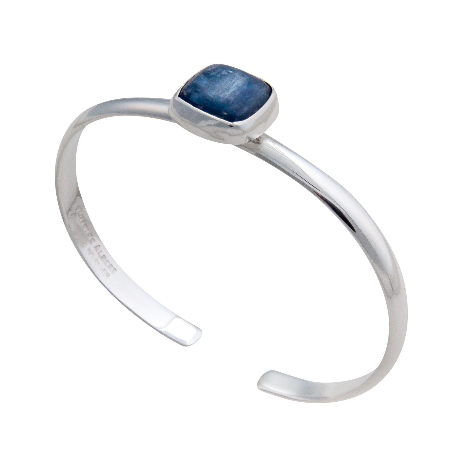 Sterling Silver Kyanite Mini Cuff | Charles Albert Jewelry