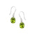 Sterling Silver Lab Created Peridot Drop Earrings | Charles Albert Jewelry