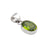 Sterling Silver Lab Created Peridot Oval Pendant | Charles Albert Jewelry