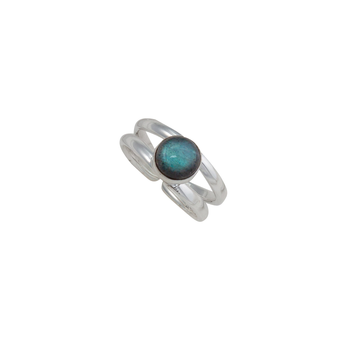 Sterling Silver Labradorite Cuff Ring | Charles Albert Jewelry