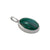 Sterling Silver Malachite Charm Pendant | Charles Albert Jewelry