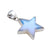 Sterling Silver Medium (30mm) Luminite Star Pendant | Charles Albert Jewelry