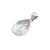 Sterling Silver Mother of Pearl Teardrop Pendant | Charles Albert Jewelry