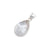 Sterling Silver Mother of Pearl Teardrop Pendant | Charles Albert Jewelry