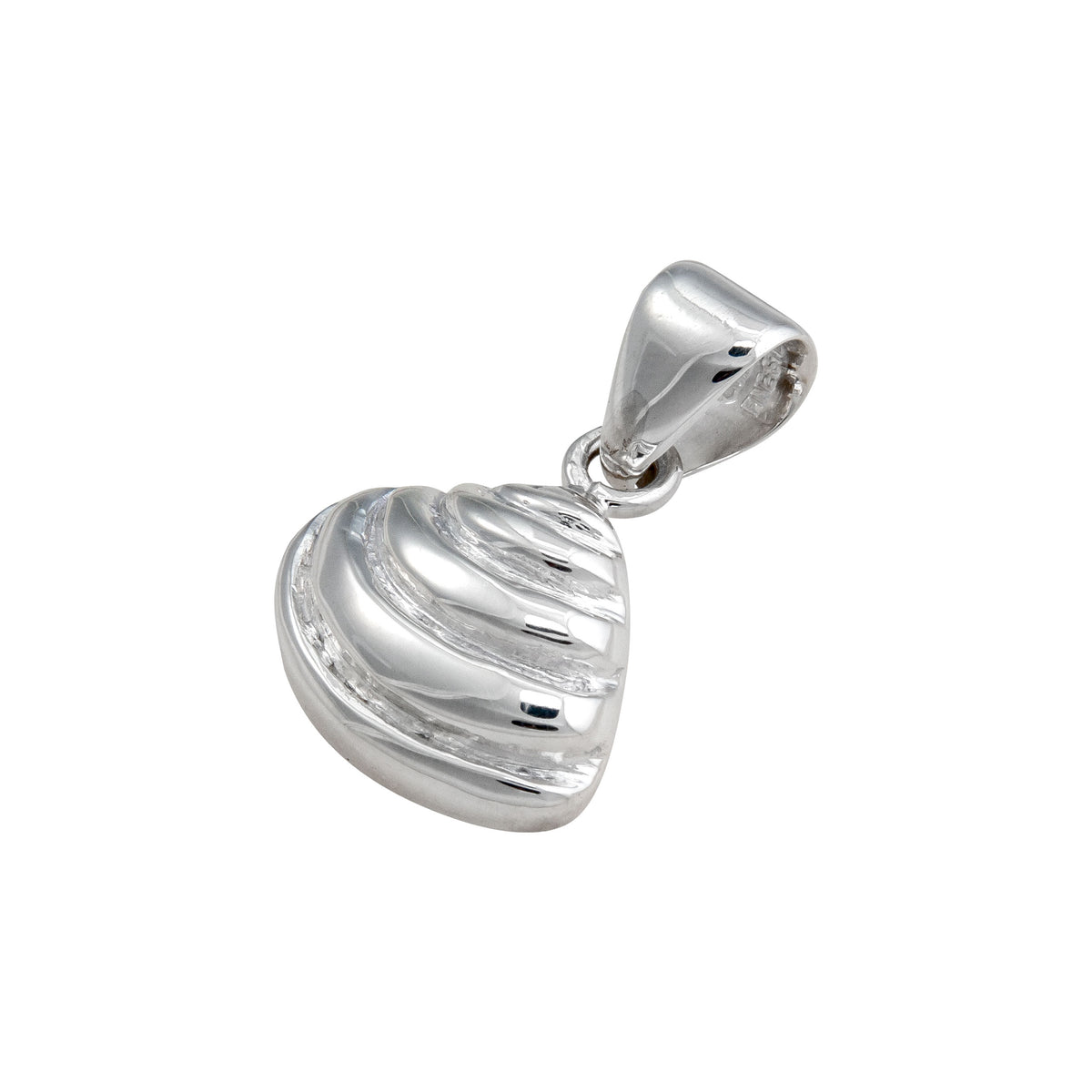 Sterling Silver Pawley's Island Shell Pendant | Charles Albert Jewelry