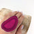 Sterling Silver Pink Agate Slice Adjustable Ring - Style #3 | Charles Albert Jewelry