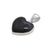 Sterling Silver Rainbow Obsidian Heart Pendant | Charles Albert Jewelry