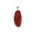 Sterling Silver Rust Agate Slice Pendant - Style #11 | Charles Albert Jewelry