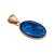 Charles Albert Jewelry - Alchemia Abalone Pendant - Blue - Side View