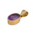 Charles Albert Jewelry - Alchemia Amethyst Oval Pendant - Front View