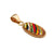 Charles Albert Jewelry - Alchemia Green Fordite Rope Pendant - Front View
