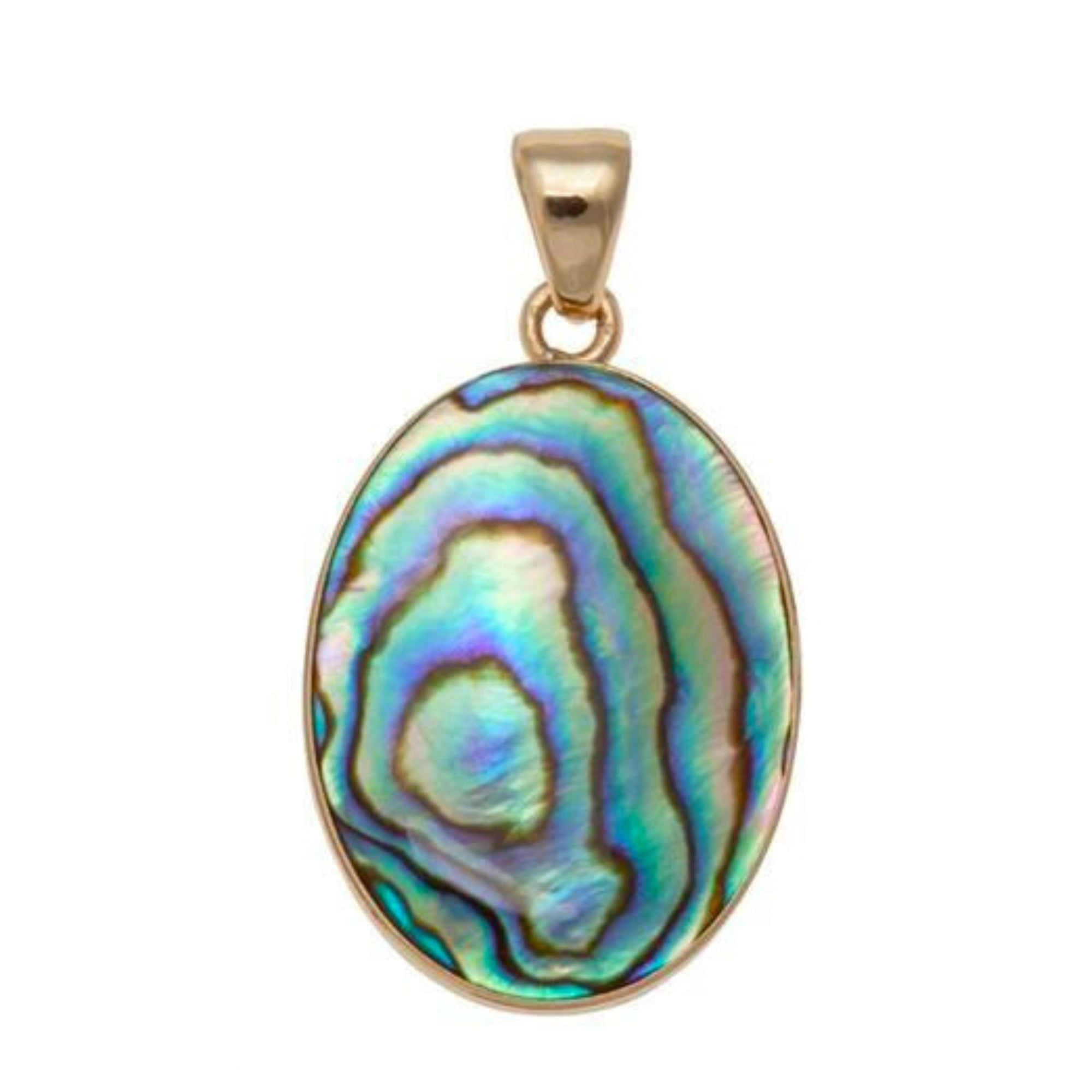 Charles Albert Jewelry - Alchemia Natural Abalone Pendant - Front View